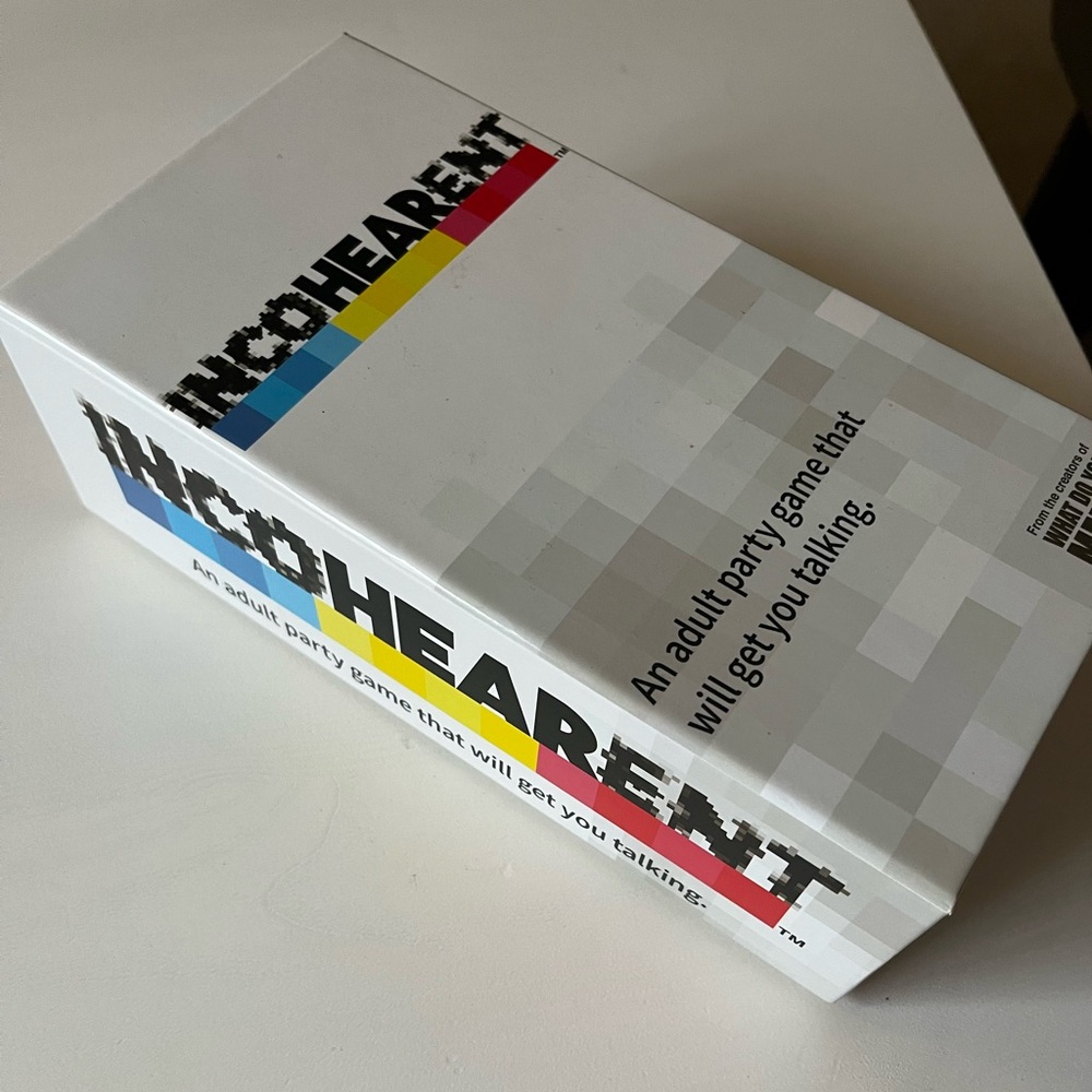 Incohearent Adult Party Game